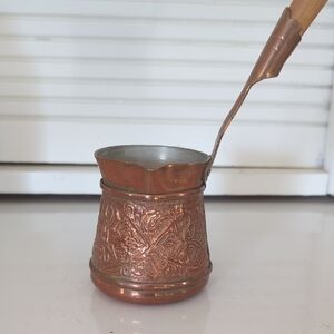 Vintage Armenian Turkish Copper Coffee Pot
